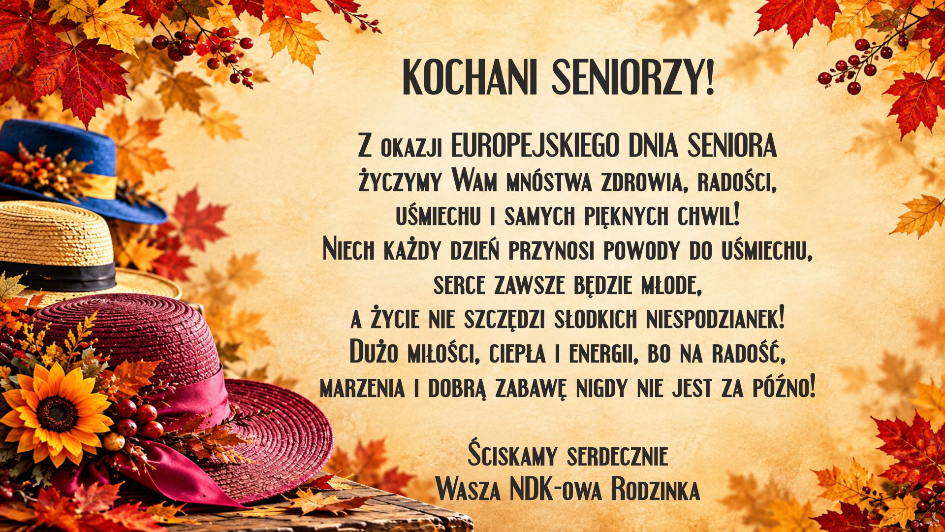 ŻYCZYMY WAM!!!